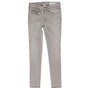 Rag & Bone Grey Mid-Rise Jeans | size 30